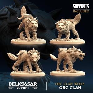 Wolfs - Storm Rider Set x4