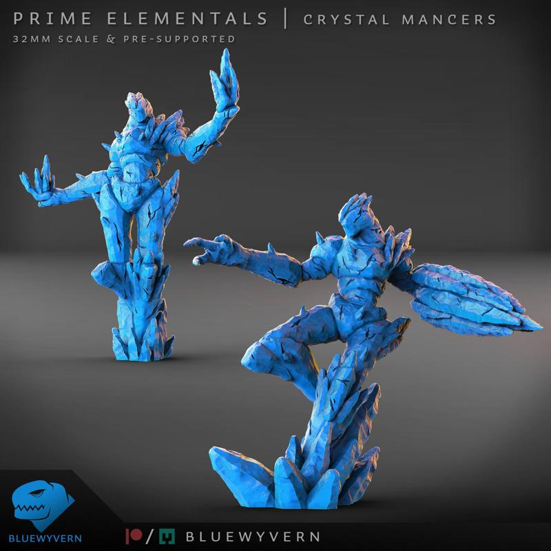 Prime Elementals - Crystal Mancers