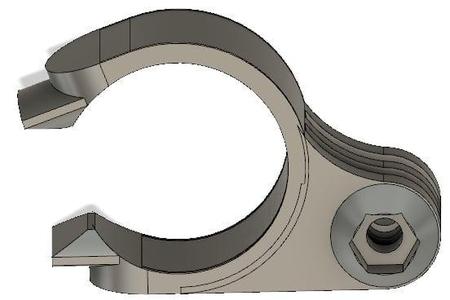 Blendr handlebar mount for Elite stem