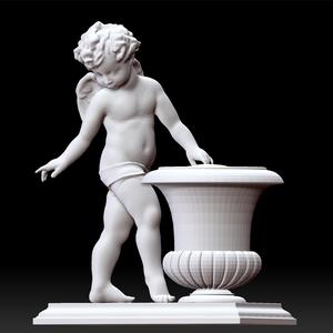 Angel garden statue