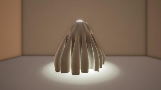 Fabric Lamp