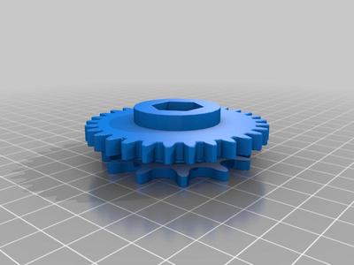 SERAI garage door automation kit GEARS