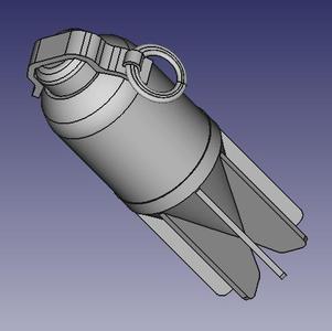 MODEL 35 MORTAR BOMB PROTOTYPE CONCEPT