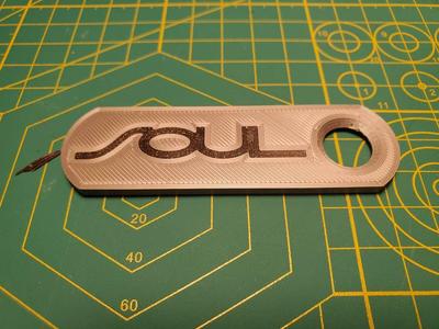 Kia Soul Keychain - 3 color