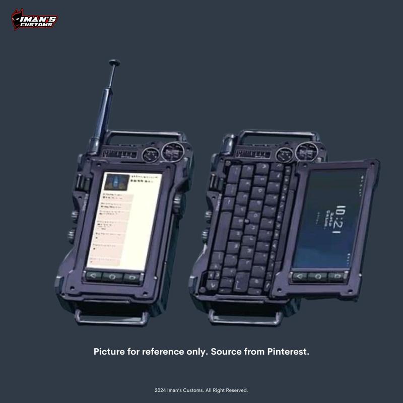Military Mobile Device 1:10 scale
