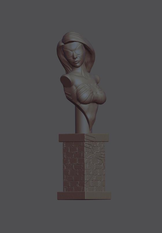 Spider Woman Bust