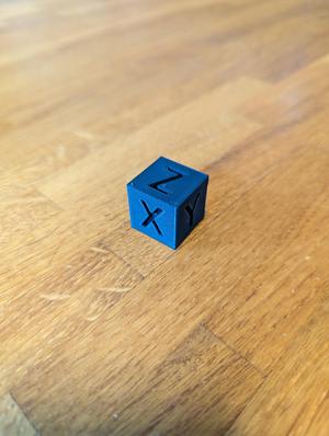Callibration Cube XYZ