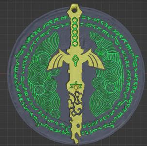 Key ring zelda tears of the kingdom