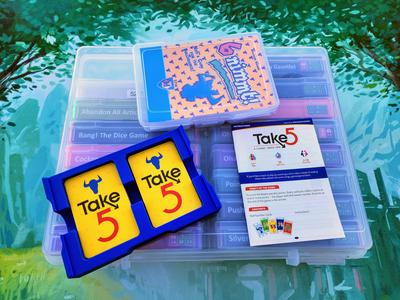 6 Nimmt - Take 5 - Photo Storage Board Game Insert Collection