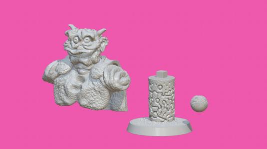 Zendara Alien Bust