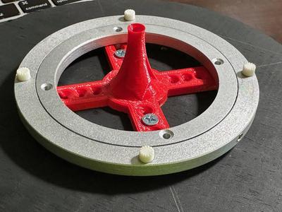 Lazy Susan turntable mount