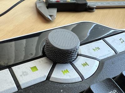 Replacement volume knob for Dell SK-8135 multimedia keyboard