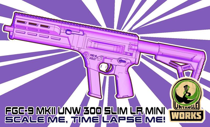 FGC9 UNW300 slim Mini 1/3 1/4 1/6 scale