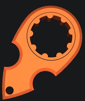 reddit Keychain Spinner