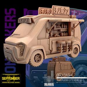 Cyberpunk - Deli Dash - Sleepless City car