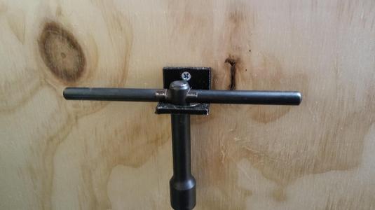 Miter Saw T-Wrench Mount