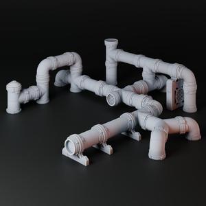 Zone Arctanis: Industrial Pipes