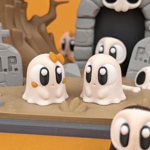 FREE Halloween mini ghosts