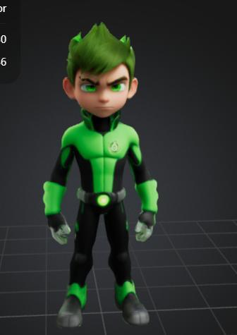 Ben 10, the time traveler_model