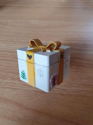 Print-in-Place Pop-Up Box Ornament