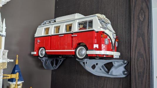 Lego VW Bus 10220 Wall Mount