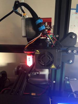 Ender3 Direct Drive Mount with support for BL Touch and Dual Gear Extruder