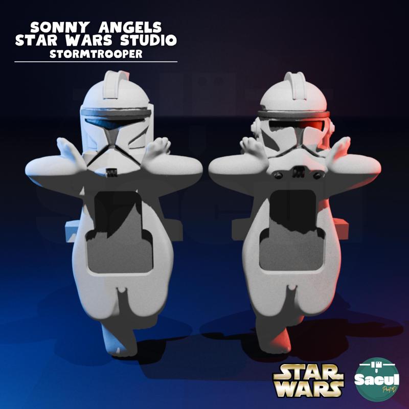 Stormtroopers - Sonny Angel | Pack of 2 3D Printing Models👽