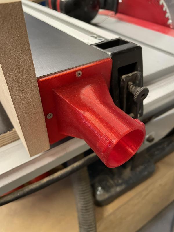 OsVac M32 Flansch Fräsanschlag