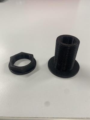 Button adaptor plate