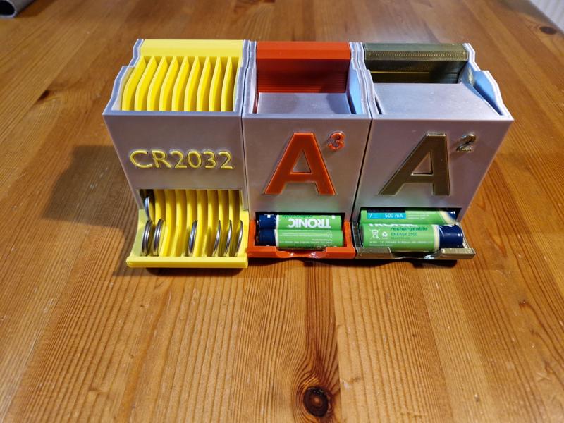 Stackable Battery Holders