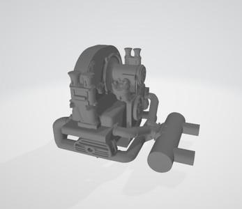 🛠️ VW Baja Type Engine | Classic Off-Road Style | 1/64th scale