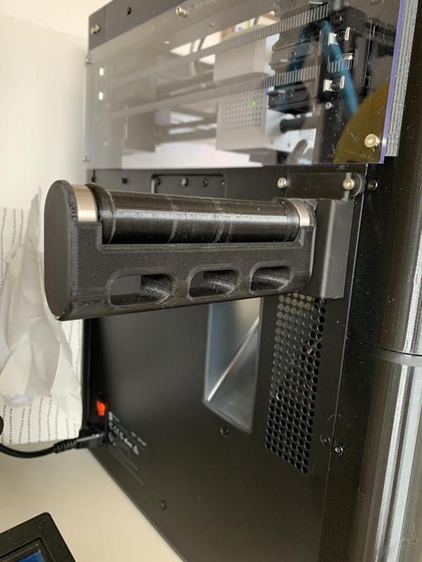 Filament holder for P1P (works with Vision enclosure)