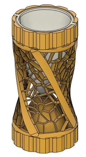 Hourglass Flower Pot