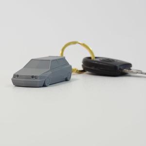 Low Poly - VW Golf III Aero Kit keyring