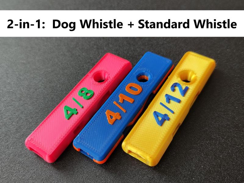 2-in-1 Dog Whistles