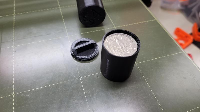 Canister for Quarters