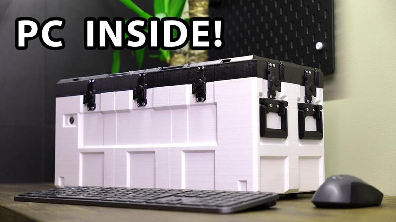 WARZONE Loot Box (Game) inspired PC case