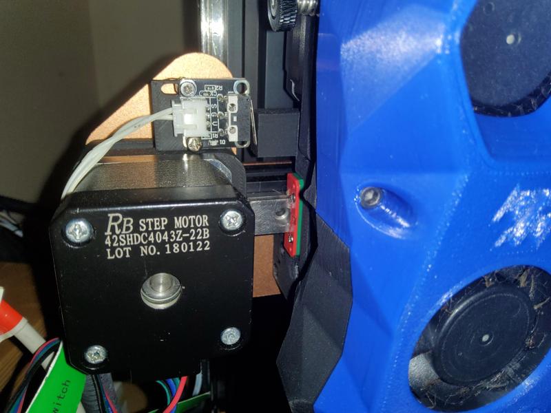 X-Axis Endstop extension - Stealthburner