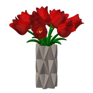 Decorative flower plant vase