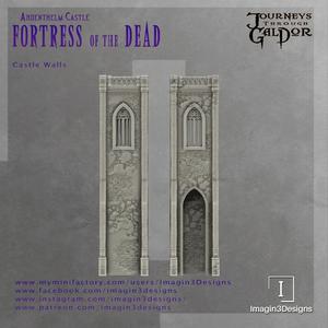 Fortress of the Dead - Modular Castle Walls - Two Story