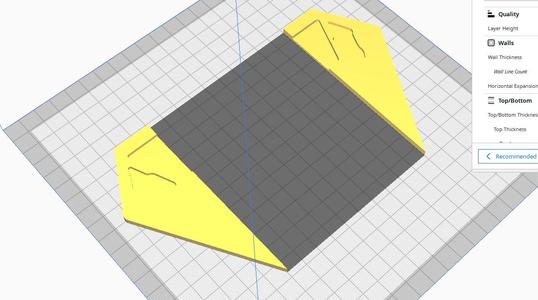 Sides with corrected indentations