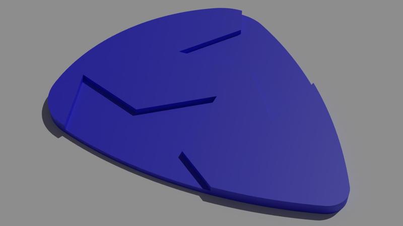 Star Guitar Pick