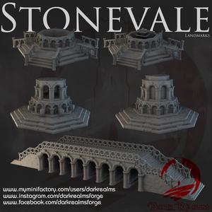 Dark Realms - Stonevale - Landmarks