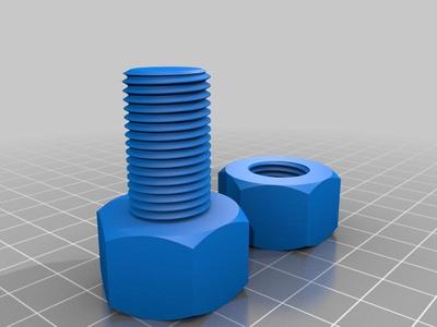 bolt and nut