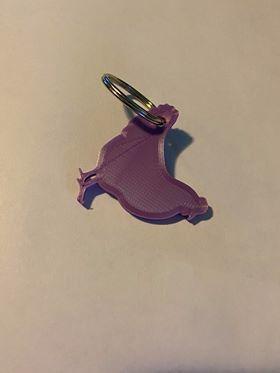 Chicken Keychain