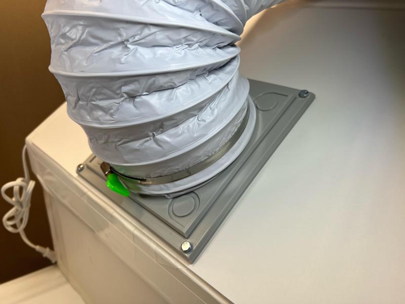 Quick Connect Vent Hose Flanges for 6 Inch Hose