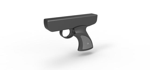 Handle for cosplay blaster pistol 4