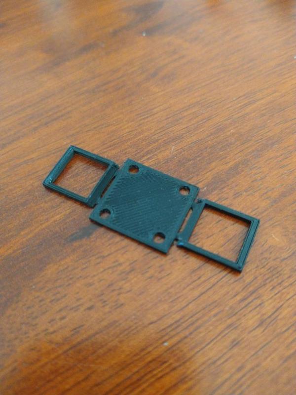 2x 1S battery holder for 16x16 mounting holes