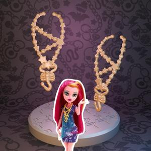 Monster High Field Trip Gigi Grant doll necklace replacement