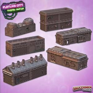 Flatline City: Third Wave - Side-to-Side Buildings